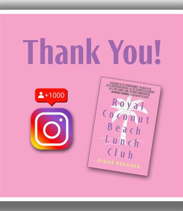 Royal Coconut Beach Lunch Club 1000 Followers - Thank You!